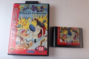 Ren & Stimpy Show Presents: Stimpy's Invention (Sega Genesis) Authentic, tested